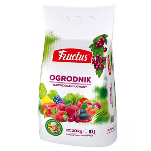 new Fructus Ogrodnik 10kg complex fertilizer