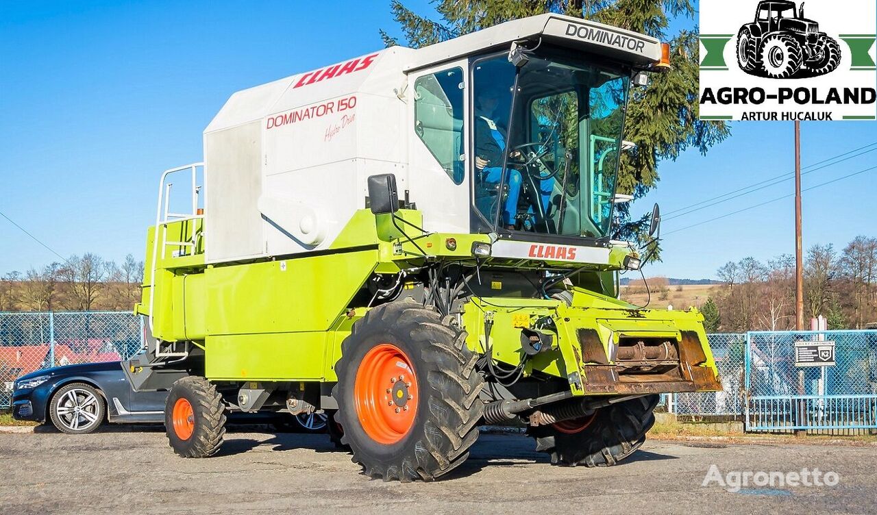 Claas DOMINATOR 150 HYDRO - 2009 ROK - HEDER 4,5 M + BISO INTEGRAL grain harvester