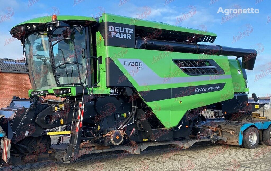 new Deutz-Fahr S7206TS grain harvester