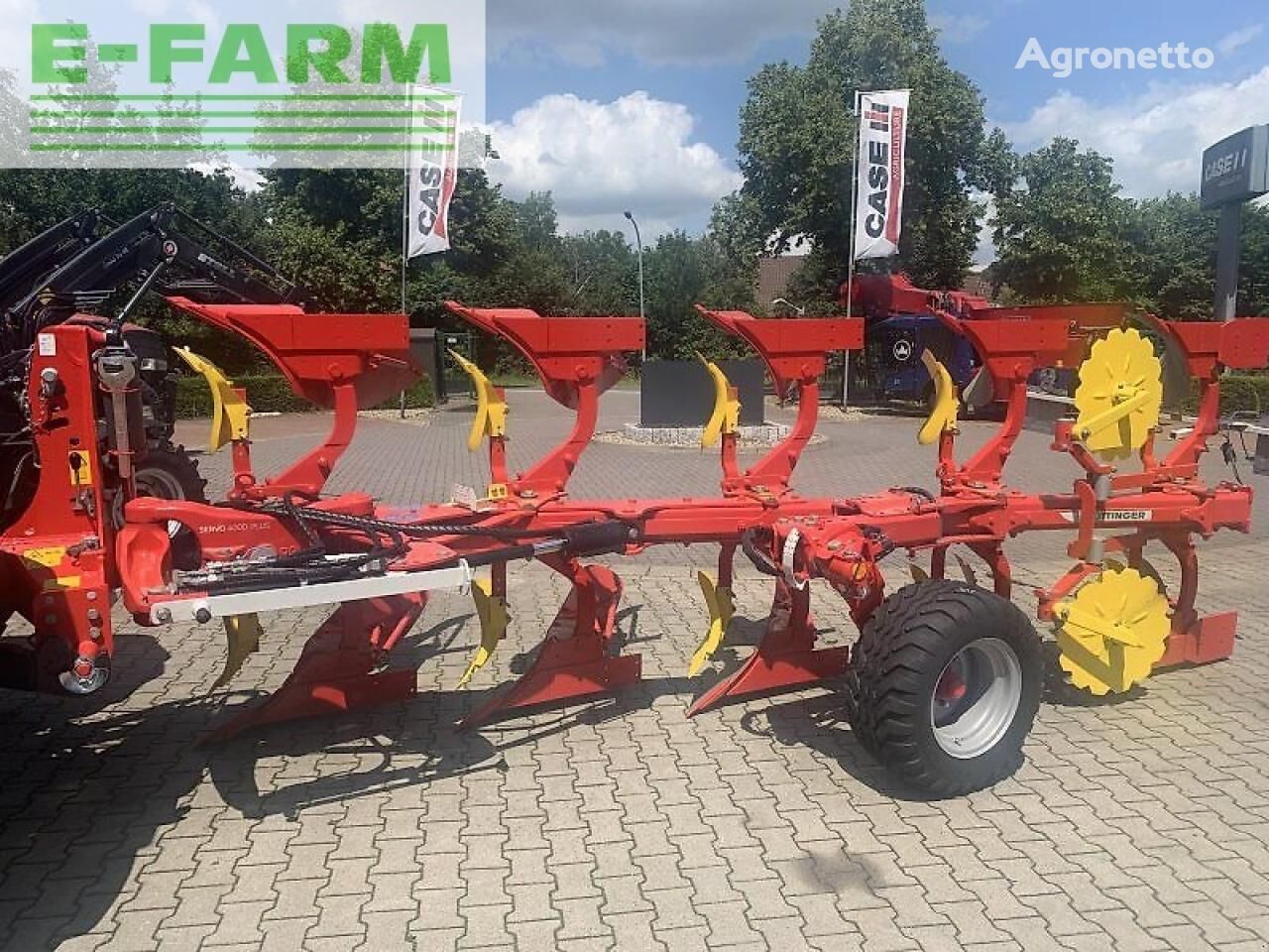 Pöttinger servo 4000 plus plough