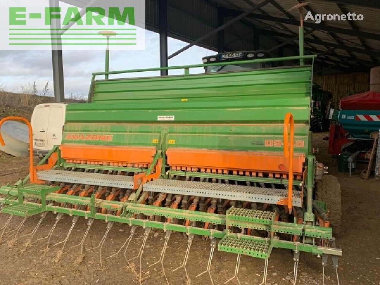Amazone d9-40 pneumatic seed drill