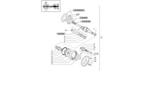 84194809 drive shaft for New Holland T6010  wheel tractor