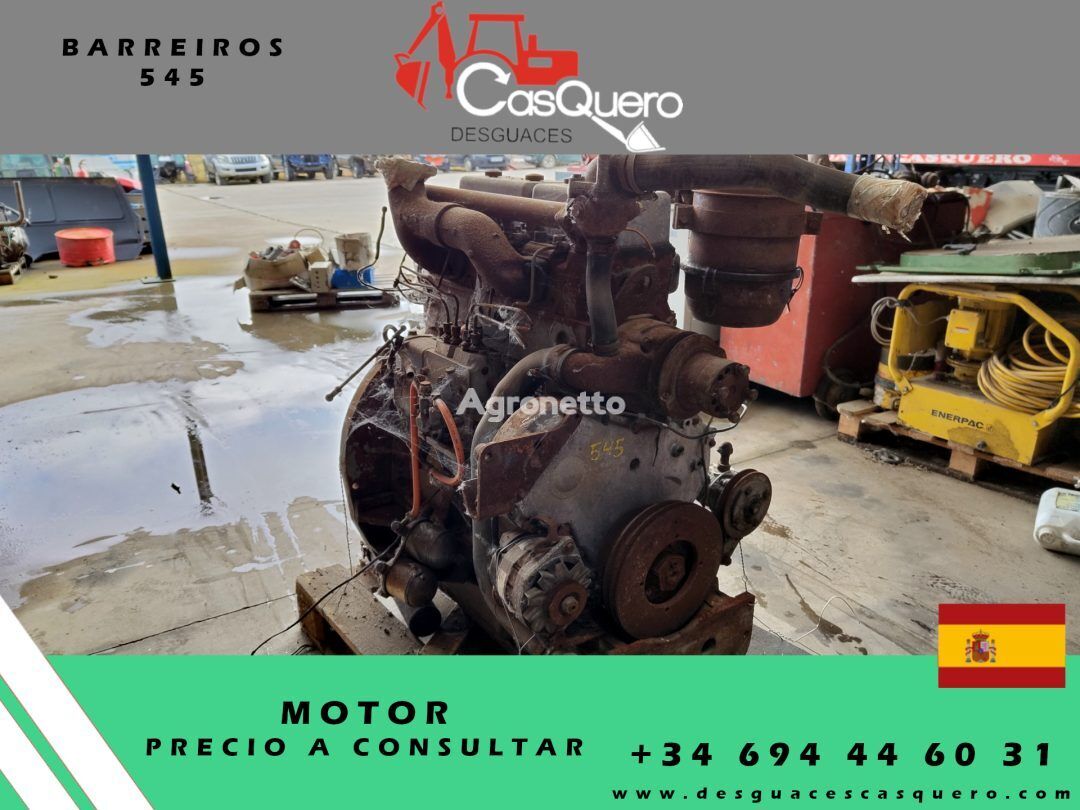 Barreiros 545 engine for wheel tractor