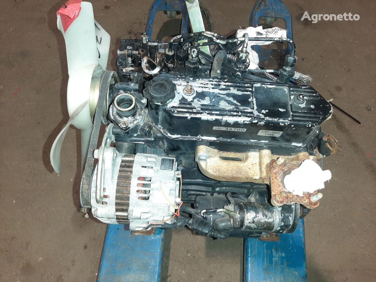 Mitsubishi L3C engine for mini tractor