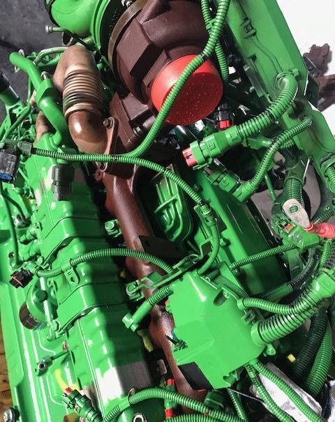 Powertech PVS - EGR engine for John Deere 6068H  grain harvester