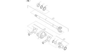 hose clamp for New Holland T6090 T6070 wheel tractor