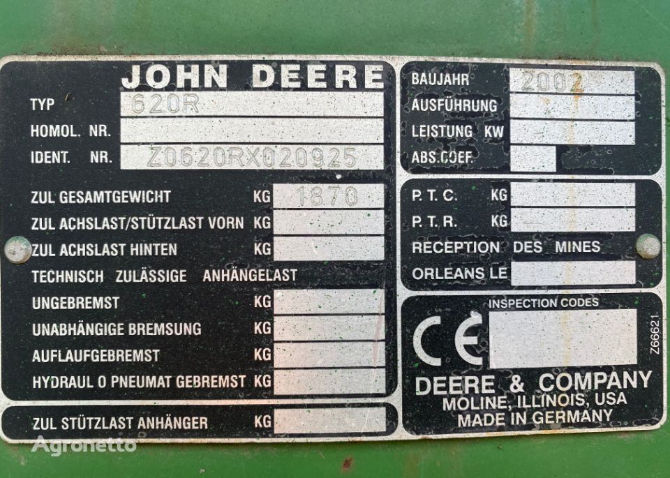 pulley for John Deere 620r grain harvester
