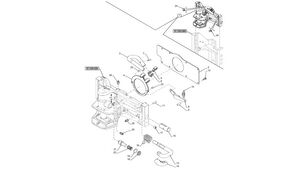 47539955 tow bar for New Holland T6090 wheel tractor