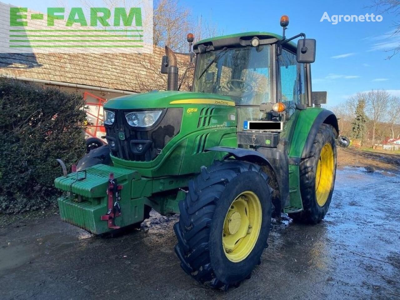 6115m wheel tractor