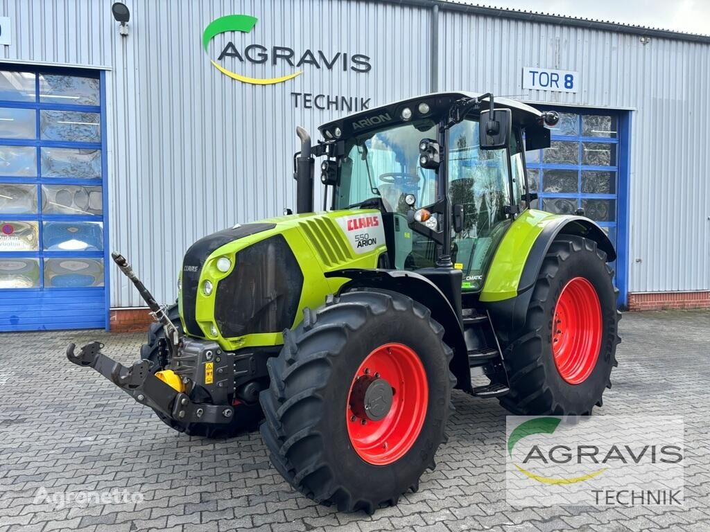 Claas Arion 550 Cmatic wheel tractor