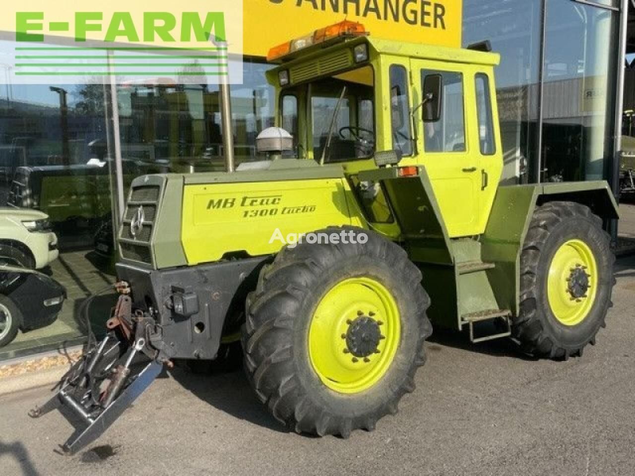 Mercedes-Benz mb-trac 1300 turbo oldtimer sammlerstück wheel tractor